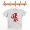 SmileyWorld Oh What Fun - Youth Short Sleeve Graphic T-Shirt and Toddler Short Sleeve Graphic T-Shirt - 2 of 3
