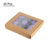 Unique Bargains Mini Artificial Rose Flower Heads for DIY Craft 3.15 Inch Dia 25 Packs - 3 of 4