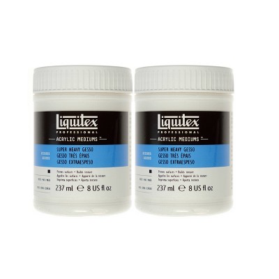 Liquitex 2pk 8oz Super Heavy Gesso