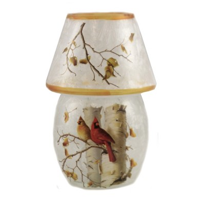 Stony Creek 5.5" Fall Cardinals Pre-Lit Lamp Autumn  -  Novelty Sculpture Lights