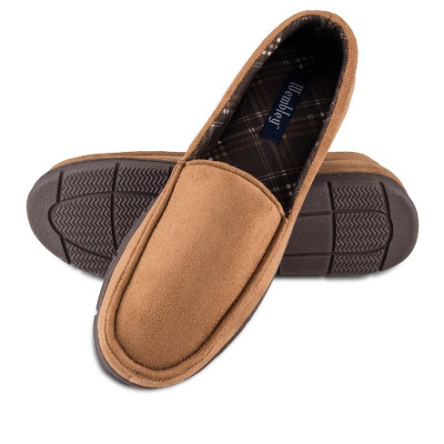 Microsuede store moccasin slippers