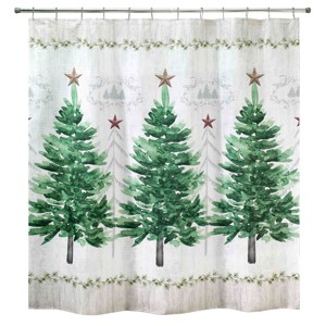 Avanti Linens Trees Shower Curtain - 1 of 3