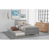 Streamdale Twin size Platform Bed with Trundle, Gray - 3 of 4