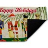 Stupell Industries Classic Nutcrackers Happy Holidays Printed Outdoor Door Mat, design by Paul Brent, 18"x30" - 2 of 4