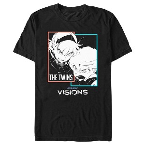 Men's Star Wars: Visions The Twins Shout T-Shirt - 1 of 4