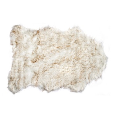 Luxe Gordon Faux Sheepskin Single Rug | 2'x3'