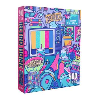 de.bored Retro Home Jigsaw Puzzle - 500pc