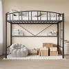 Acekool Twin Loft Bed - Space-Saving with Safety Rail - 3 of 4