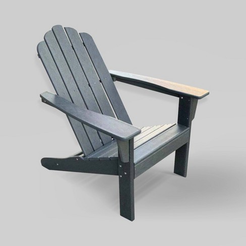 2pk Marina Patio Adirondack Chair Gray Target