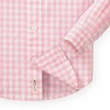 Hope & Henry Boys' Stretch Poplin Button Down Shirt (Pink Gingham, 3-6 Months) - 3 of 4