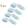 Allegra K Women's Stretchable Shoulder Bra Straps Adjustable Elastic Straps 2 Pairs - 2 of 4