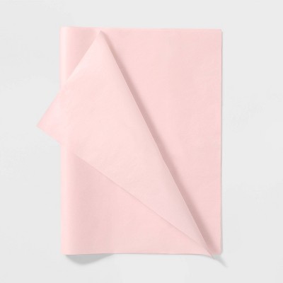 8ct Pegged Tissue Papers Blush Pink - Spritz™: Gift Bag Accessories for Baby Girl, Easter, All Occasions