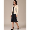 INSPIRE CHIC Women's Knit Button Down Long Sleeve Cardigan Sweater - 2 of 4
