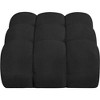 Meridian Furniture,Ames Boucle Fabric Ottoman - 3 of 4