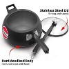 Hawkins 4L Contura Black Hard Anodised Pressure Cooker: Aluminum, Cool Touch Handle, Stovetop, Hand Wash, 1-Year Warranty - 3 of 4