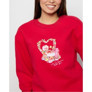 Samii Ryan | Life Is Sweet Crewneck , Red , Medium , 3 - 1 of 1