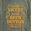 Men's - Yellowstone - Sorta Sweet Sorta Beth Dutton Short Sleeve Graphic T-Shirt - 2 of 4