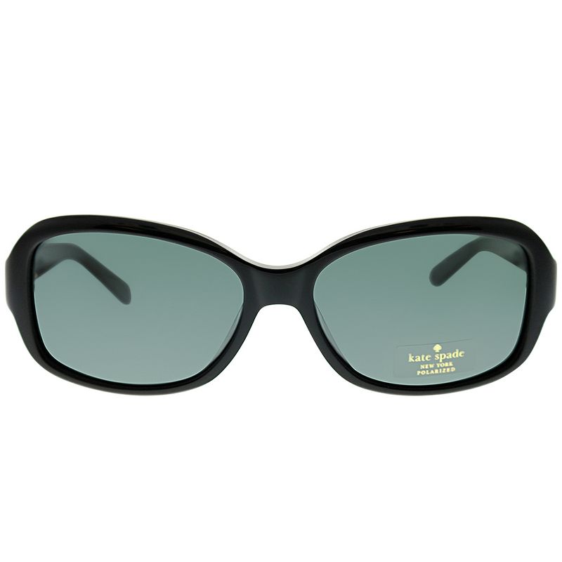Kate Spade Cheyenne/P/S FWF Y2 Womens Oval Polarized Sunglasses Black 55mm, 2 of 4