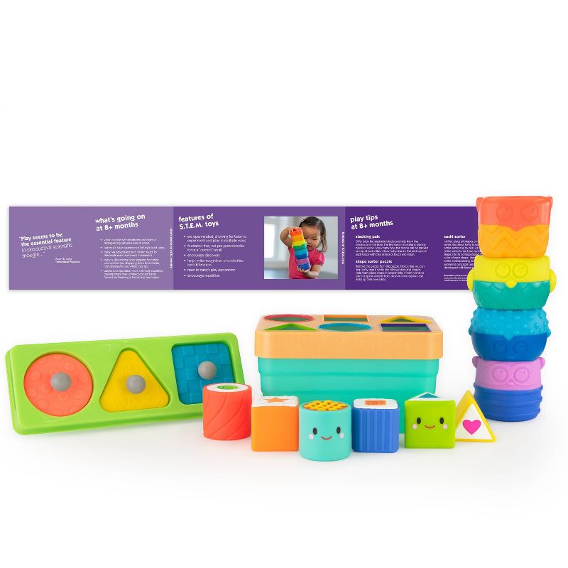 Sassy Toys Stem Gift Set - 12pc, 2 of 12