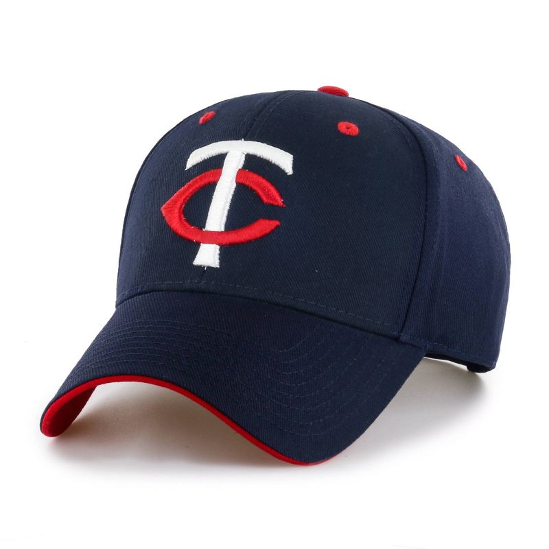 MLB Minnesota Twins Moneymaker Snap Hat, 1 of 3