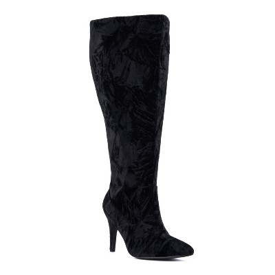 Fashion To Figure Women's Lisette Knee High Boot - Wide Width