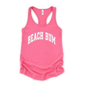 Simply Sage Market Women's Varsity Beach Bum Racerback Tank - 1 of 2