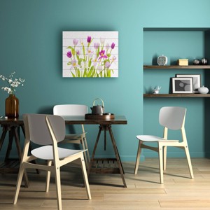 Trademark Fine Art Jacky Parker Tulipa Spring Wood Slat Art - 1 of 4
