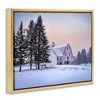 Stupell Industries Winter Farmhouse Snow Landscape, 21" x 17" - 3 of 4