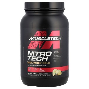 Muscletech Nitro Tech, 100% Whey Gold Protein Powders - 1 of 2