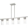 Livex Lighting Carson 5 - Light Chandelier in  Brushed Nickel - 4 of 4