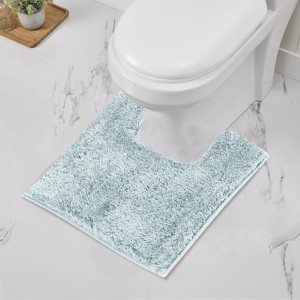 Haven Collection Bathroom Rug 100% Polyester Tufted Bath Mat, Non-Slip TP Rubber Backing, Machine Washable Bath Rug - 1 of 2