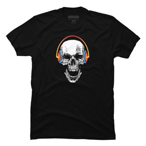 Men's Design By Humans Music Lover By VectorVillain T-Shirt - 1 of 2