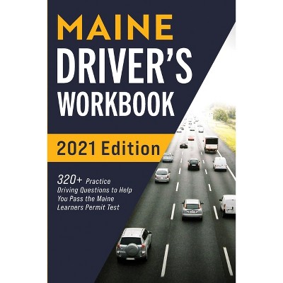 Maine Driver's Workbook - by  Connect Prep (Paperback)