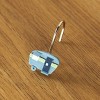 The Lakeside Collection Our Favorite Place is Together Bath Collection - Set of 12 Shower Hooks 12 Pieces - 2 of 3