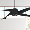 64" Minka Aire Modern Indoor Ceiling Fan with LED Light Remote Control Matte Black for Living Room Kitchen Bedroom Family Dining - 2 of 4