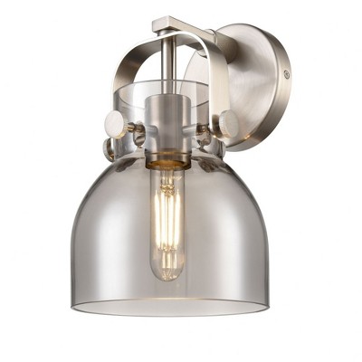 Pilaster II Bell - 1 Light Wall Sconce In Industrial Style-9.75 Inches Tall and 6.5 Inches Wide