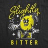 Womens Slightly Bitter T Shirt Funny Bad Lemon Naughty Fruit Joke Tee For Ladies - Crazy Dog Women's T Shirt - 2 of 4