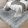 Area Rug, Washable Living Room Carpets, Ultra-Thin Bedroom Carpets, Foldable Low-Pile Doormats, Kitchen Carpets with Non-Slip Base - 4 of 4