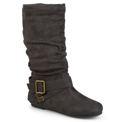 Journee Collection Womens Shelley-6 Round Toe Mid Calf Boots