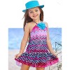 Tropical Tides Halter Ruffle Dress Mia Belle Girls - 4 of 4