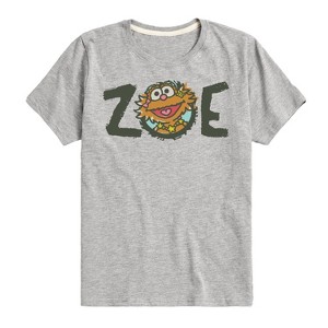 Boys' - Sesame Street - Vintage Zoe Short Sleeve Graphic T-Shirt - 1 of 4