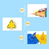 Picasso-TILES 24 PC Magnetic Tiles, Magnetic Building Blocks for Kids, Magnet for Kids - 3 of 4