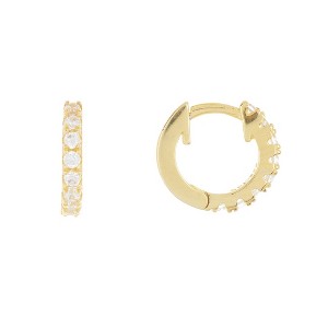 Adornia Mini Huggie Hoop Earrings - 1 of 3