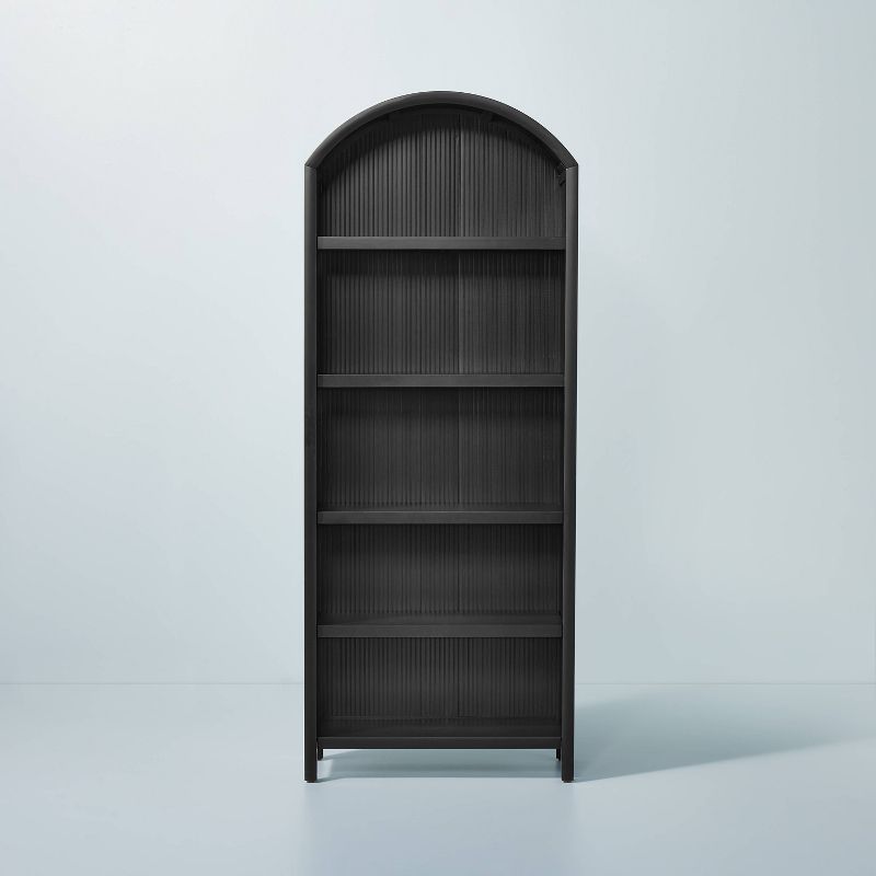 Grooved Wood Arch Bookcase - Hearth & Hand™ with Magnolia, 3 of 15