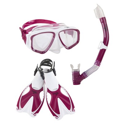 speedo adventure snorkel set