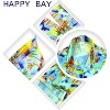 HAPPY BAY Button Down Shirt Casual Summer Beach Party Blouse Shirt Colorful Tops Blouses Button Up Short Sleeve Dress Hawaiian Shirts - image 4 of 4