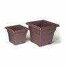 Novelty Countryside Plastic Square Tub Planter - 3 of 4