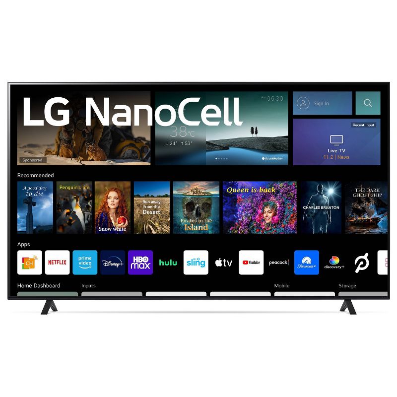 LG 55&#34; NanoCell 4K UHD Smart LED HDR TV - 55NANO75, 3 of 14