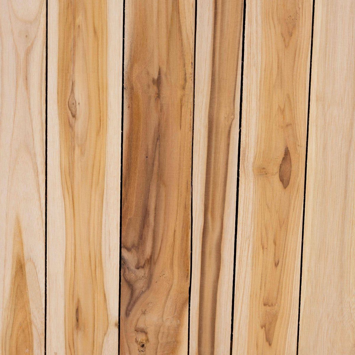 bali & pari Grayson Teak Wood Coffee Table with Unique Repurposed Wood Logs Natural - thumbnail 8