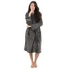 Leveret Womens Fleece Robe - 2 of 3